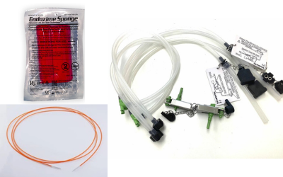 Cepillos y accesorios de limpieza para endoscopios, incluye válvulas, sets y cepillos desechables